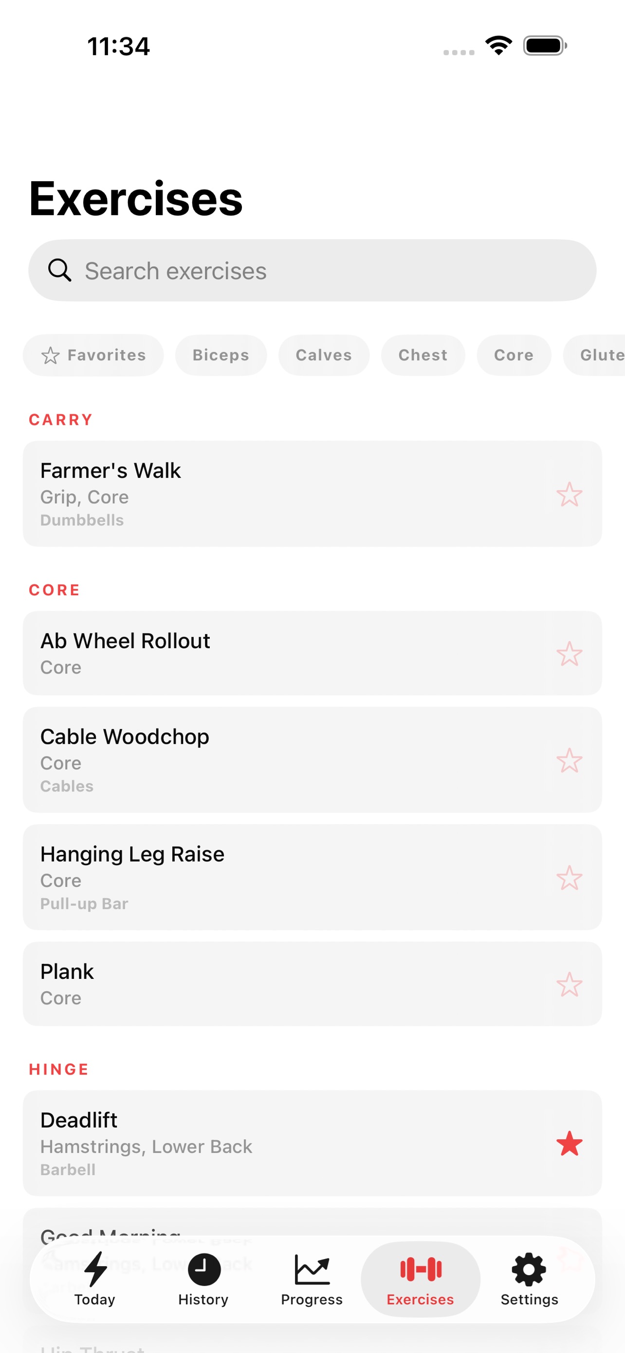 Train531 05-Exercises screen